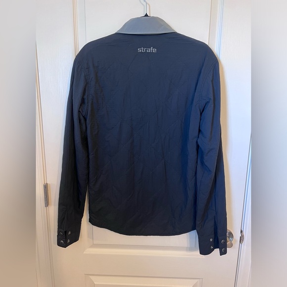 Strafe Men’s Long Sleeve Quilted Snap Up Shirt - Picture 4 of 6